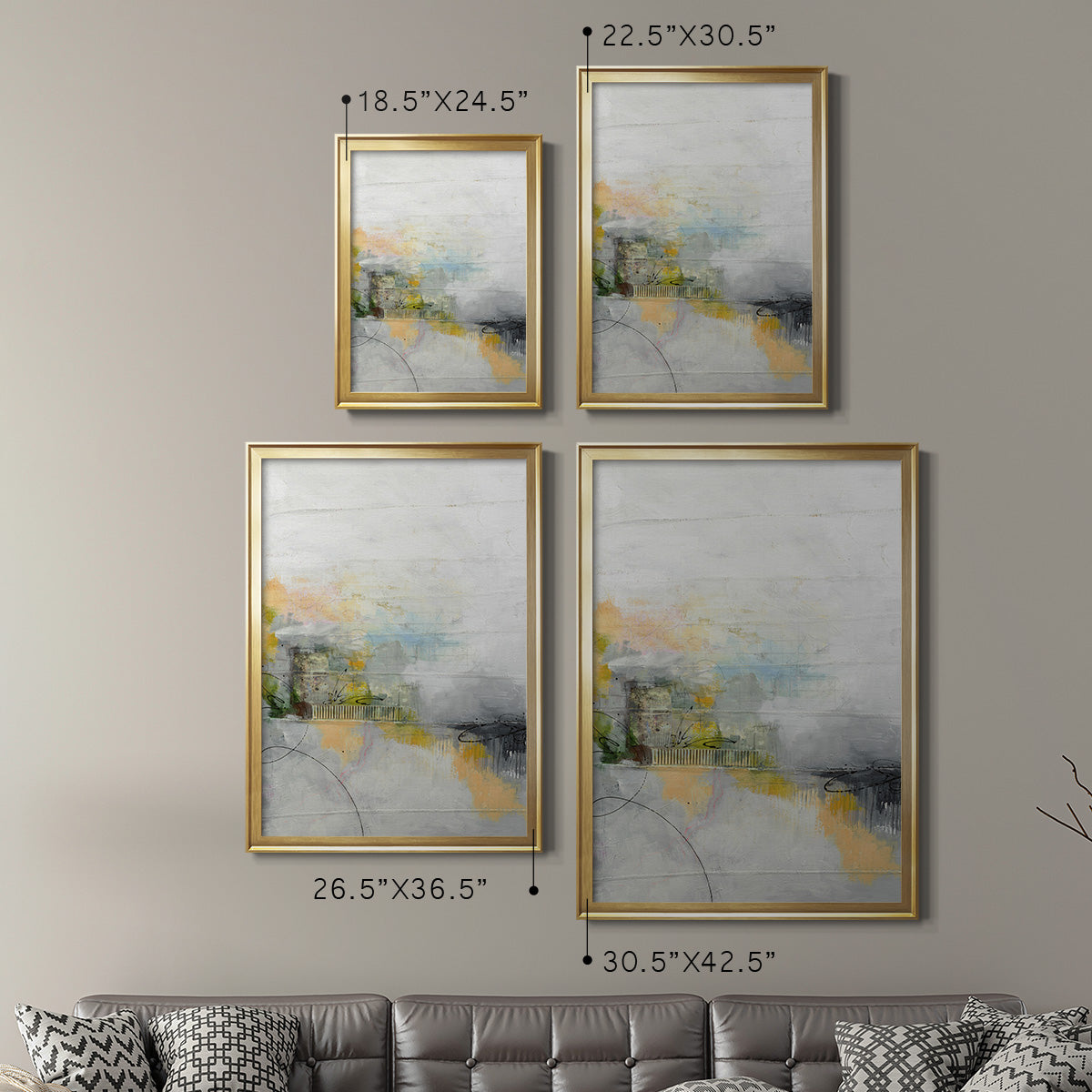 A Place of My Own - Modern Framed Canvas Print