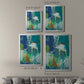 Tropical Graphics IV - Modern Framed Canvas Print