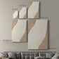 Neutral Stitches II Premium Gallery Wrapped Canvas - Ready to Hang