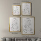 Toilet Paper Patent II - Modern Framed Canvas Print