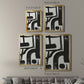 Inkwell Intersect I - Modern Framed Canvas Print