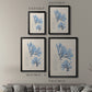 Blue Marine Algae V - Modern Framed Canvas Print