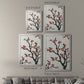 Red Berry Branch II - Modern Framed Canvas Print