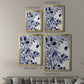 Indigo Song I - Modern Framed Canvas Print