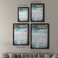 Beach Glass - Modern Framed Canvas Print