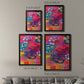 Vivaciously Changing I - Modern Framed Canvas Print