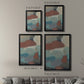 Floating By II - Modern Framed Canvas Print