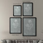No Place Like Home Sketch - Modern Framed Canvas Print