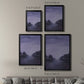 Amethyst Moonlight II - Modern Framed Canvas Print