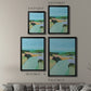 Bright Colored Countryside IV - Modern Framed Canvas Print