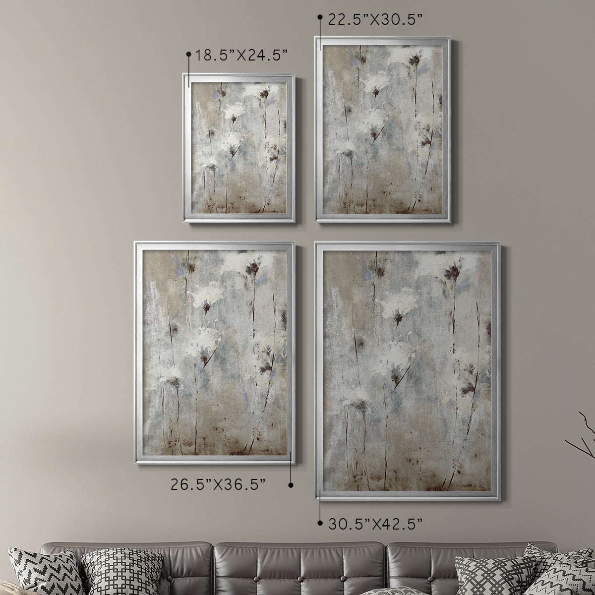 Here Today, Gone Tomorrow - Modern Framed Canvas Print