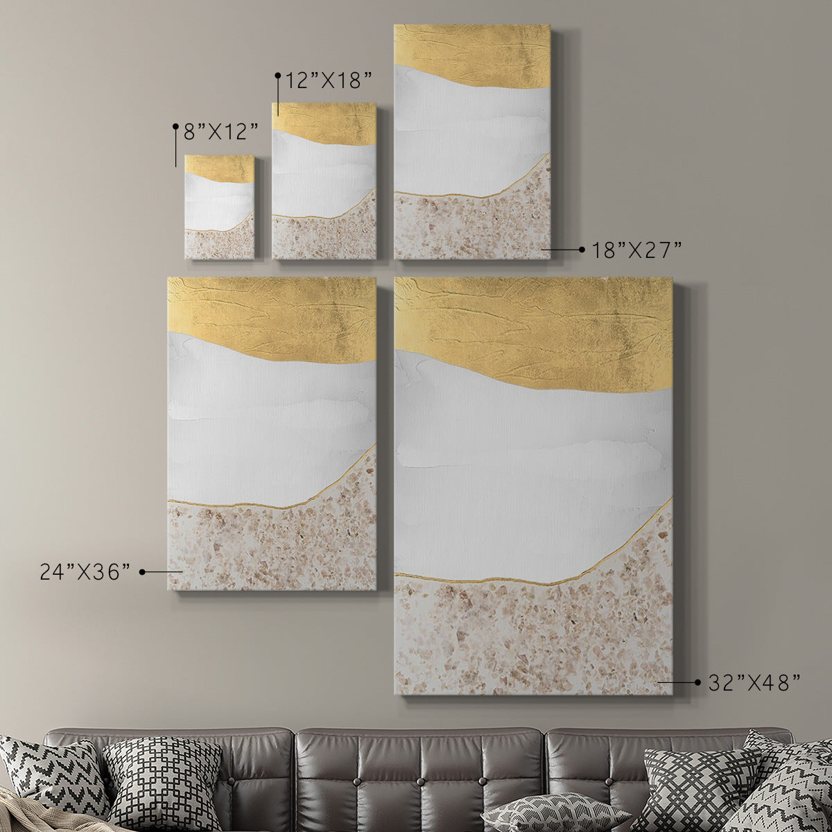 Whitestone II Premium Gallery Wrapped Canvas - Ready to Hang