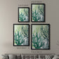 Textured Coral I - Modern Framed Canvas Print
