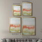 Blushing Sunrise I - Modern Framed Canvas Print