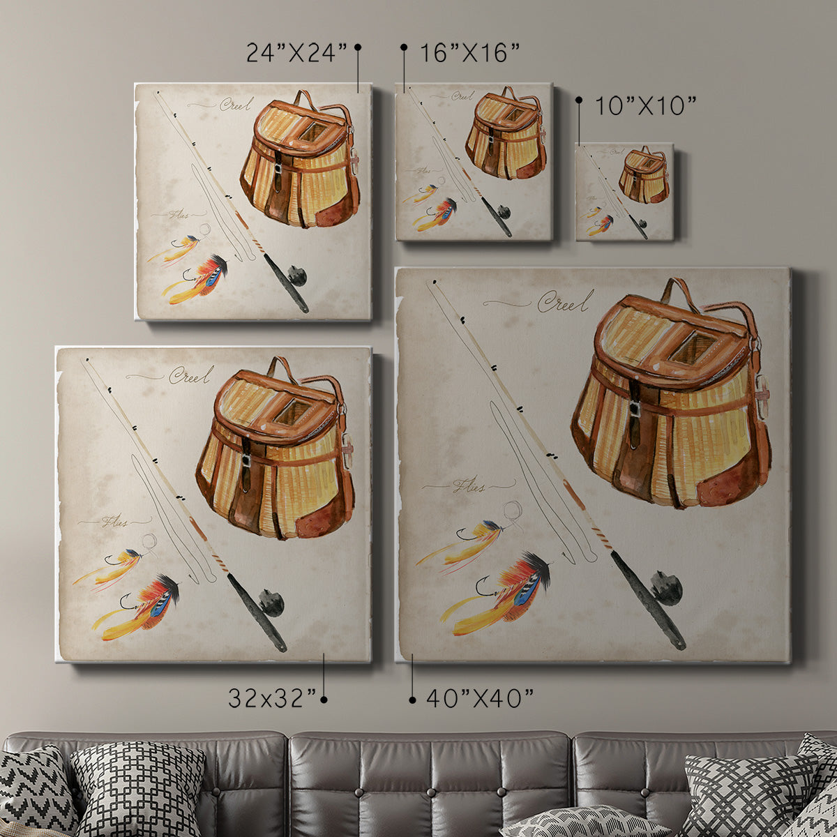 Tackle Box I - Canvas Art Print