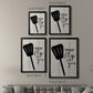 Flip For You - Modern Framed Canvas Print