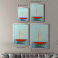 Small Sail II - Modern Framed Canvas Print