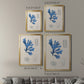 Blue Marine Algae VIII - Modern Framed Canvas Print