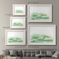 Green Mist Vista I - Barnwood Framed Art Print