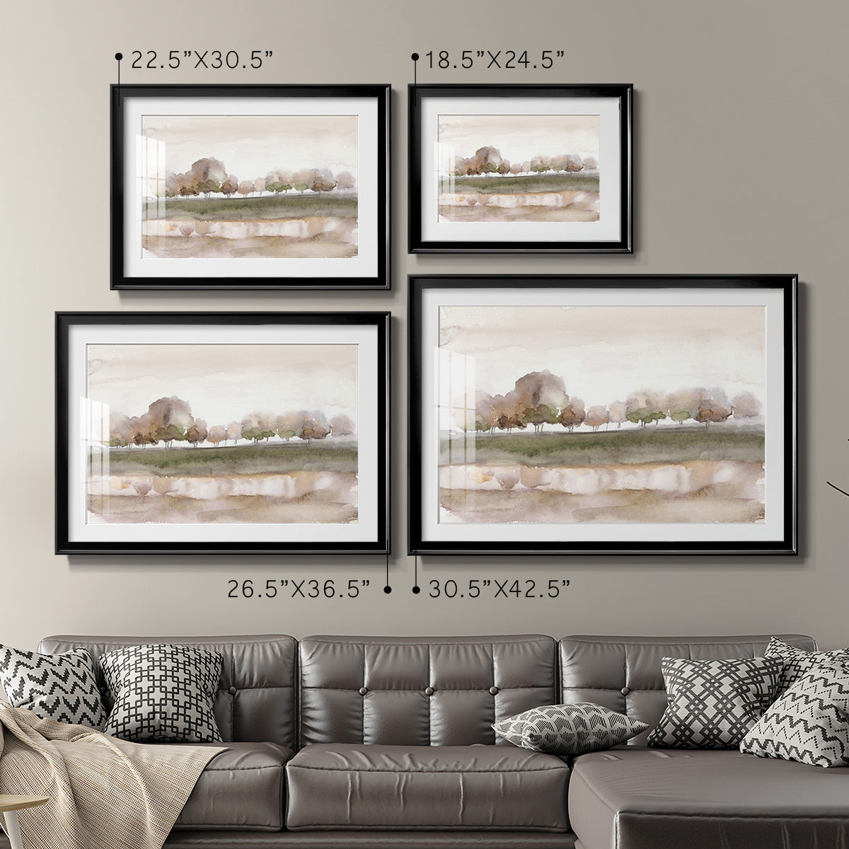 Soft Welcome Spring Premium Framed Print - Ready to Hang