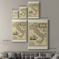 Italy Map Premium Gallery Wrapped Canvas - Ready to Hang