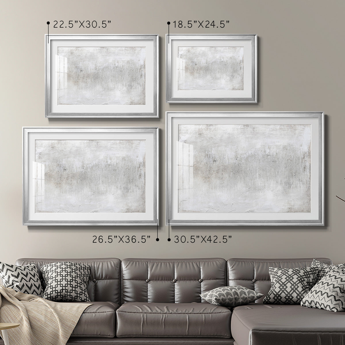 Ocean Breath - Modern Framed Art Print