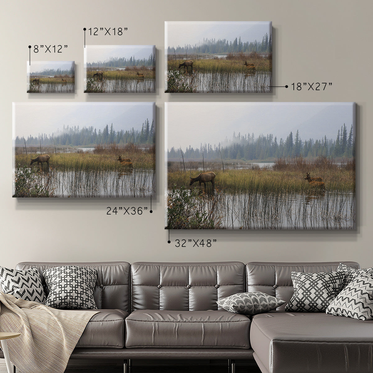 Out with the Twins Premium Gallery Wrapped Canvas - Ready to Hang