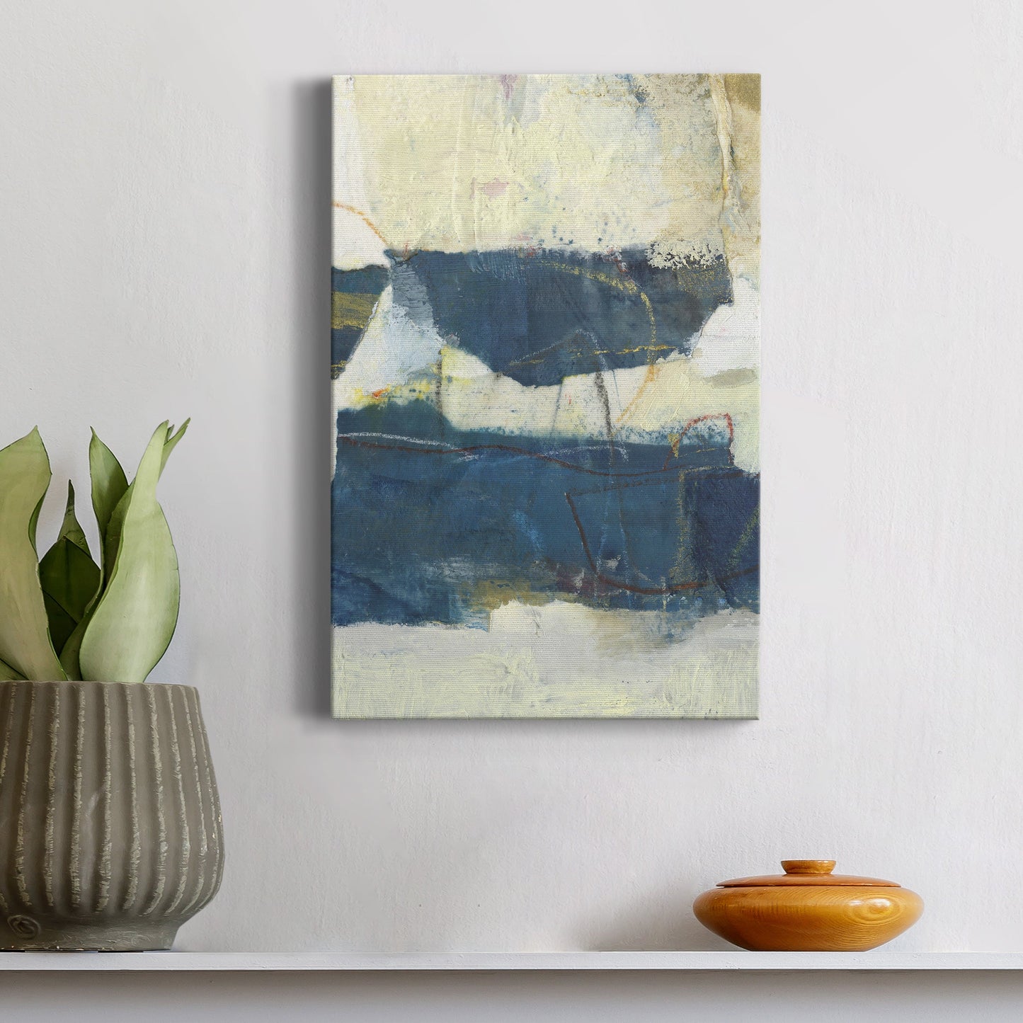 Frazil IV - Canvas Art Print