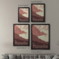 French Coast I - Modern Framed Canvas Print