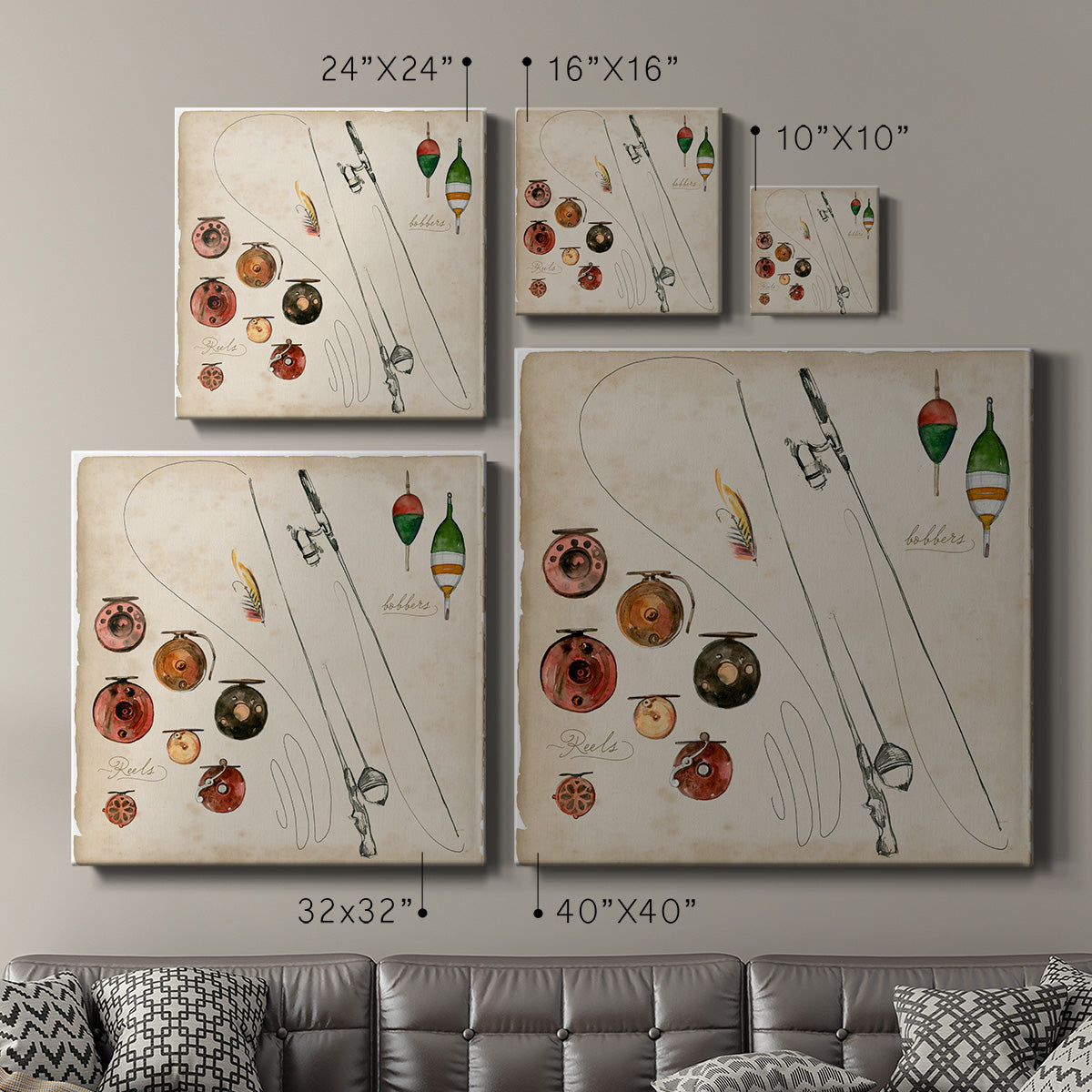 Tackle Box II - Canvas Art Print
