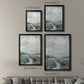 Peninsula Path - Modern Framed Canvas Print