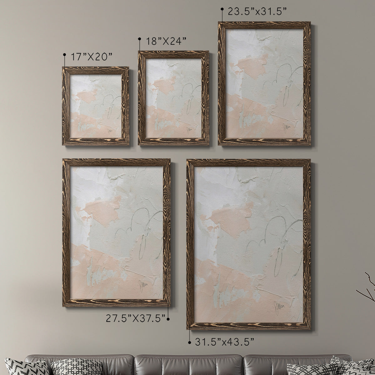 Twitch I - Premium Framed Canvas 2 Piece Set - Ready to Hang