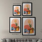 Paper Scene I - Modern Framed Canvas Print