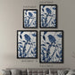 Bluebird Silhouette II - Modern Framed Canvas Print