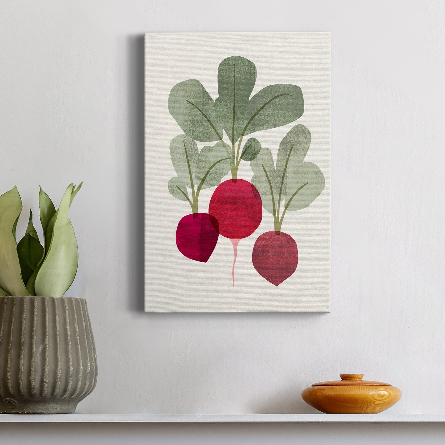 Organic Veg I Premium Gallery Wrapped Canvas - Ready to Hang