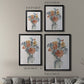 Watercolor Floral Arrangement I - Modern Framed Canvas Print