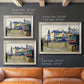 Place de Clichy - Ornate Framed Canvas Print