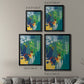 Tropical Graphics III - Modern Framed Canvas Print