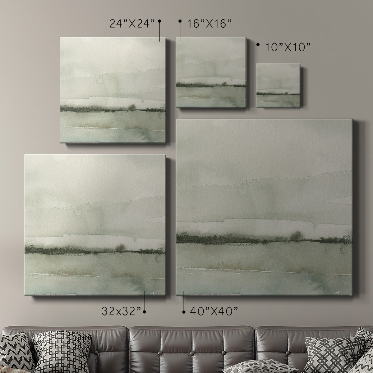 Winter Reflections I-Premium Gallery Wrapped Canvas - Ready to Hang