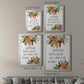 Illustrated Impressions II - Modern Framed Canvas Print