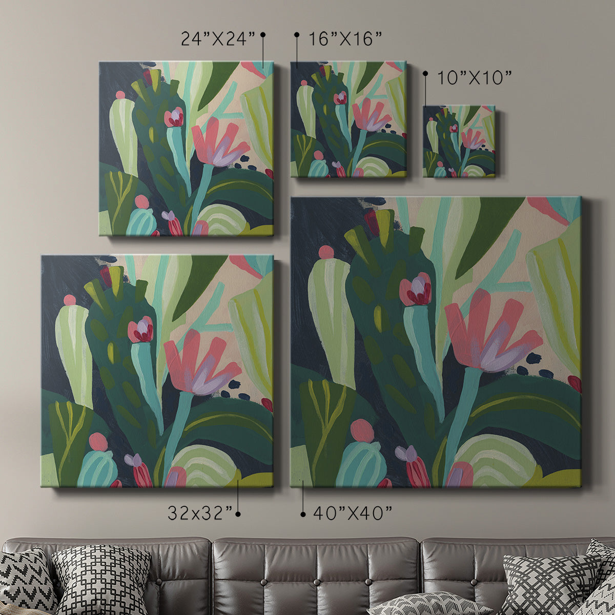 Tropical Celebration II - Canvas Art Print