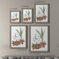 Size comparison chart for a set of two gray barnwood framed canvas prints.