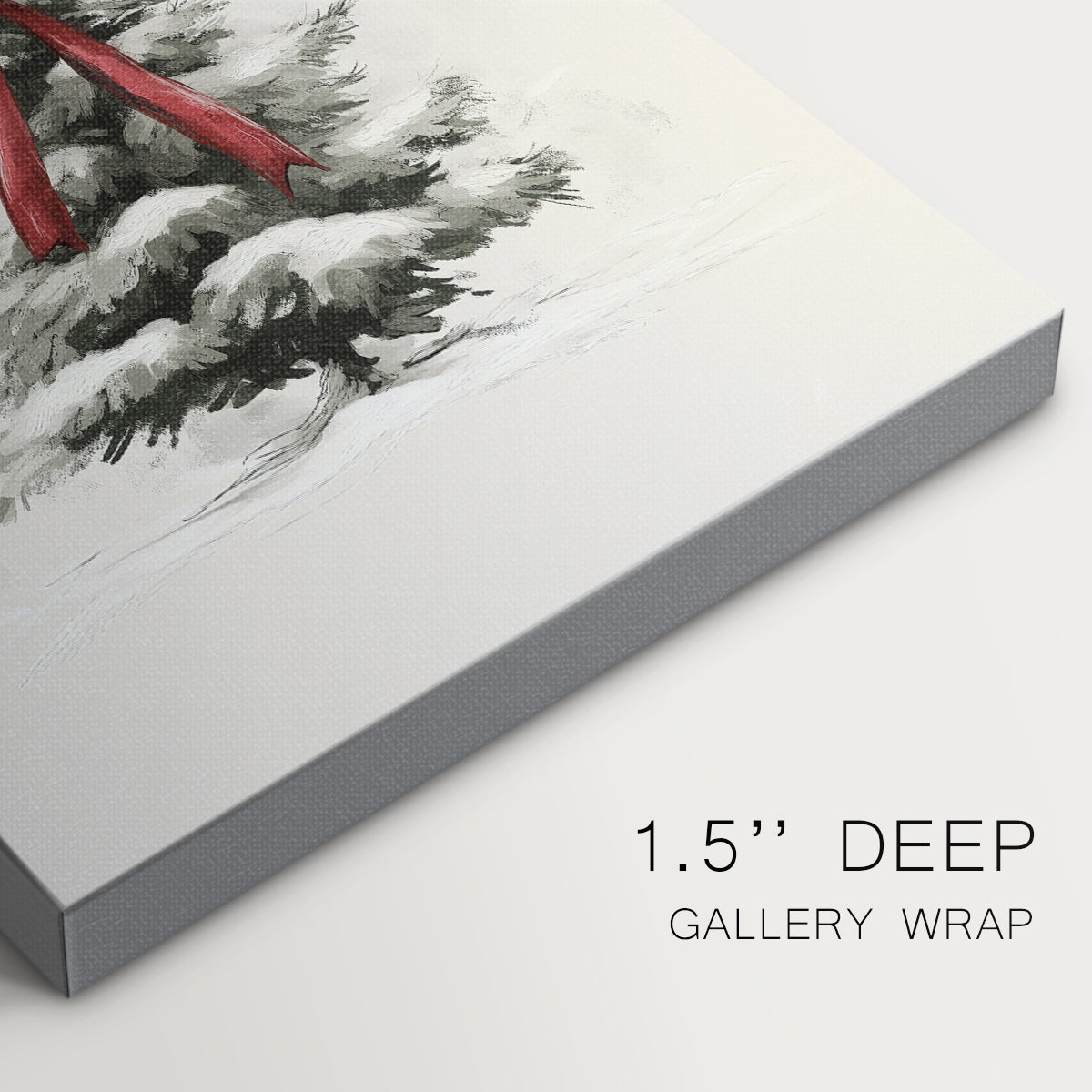 Frostlit Morning at Night - Canvas Art Print