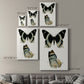 Antique Blue Butterflies I Premium Gallery Wrapped Canvas - Ready to Hang