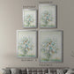Textured Bouquet - Modern Framed Canvas Print