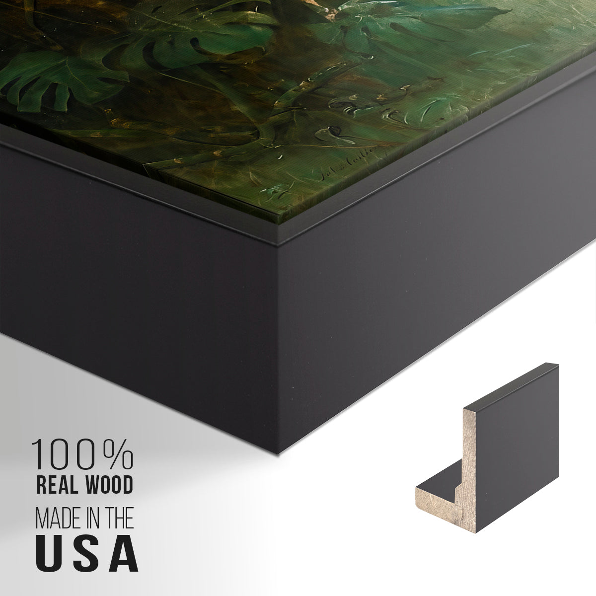 Eve, 1911 - Floater Framed Canvas Print