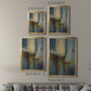 Moon Shadows - Modern Framed Canvas Print