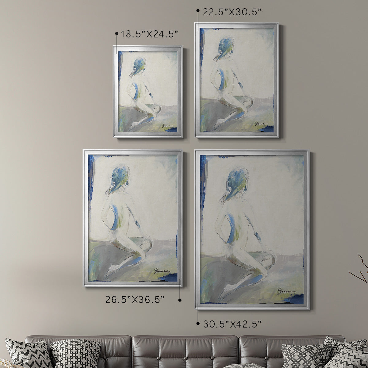Picture Perfect -  Framed Canvas Print