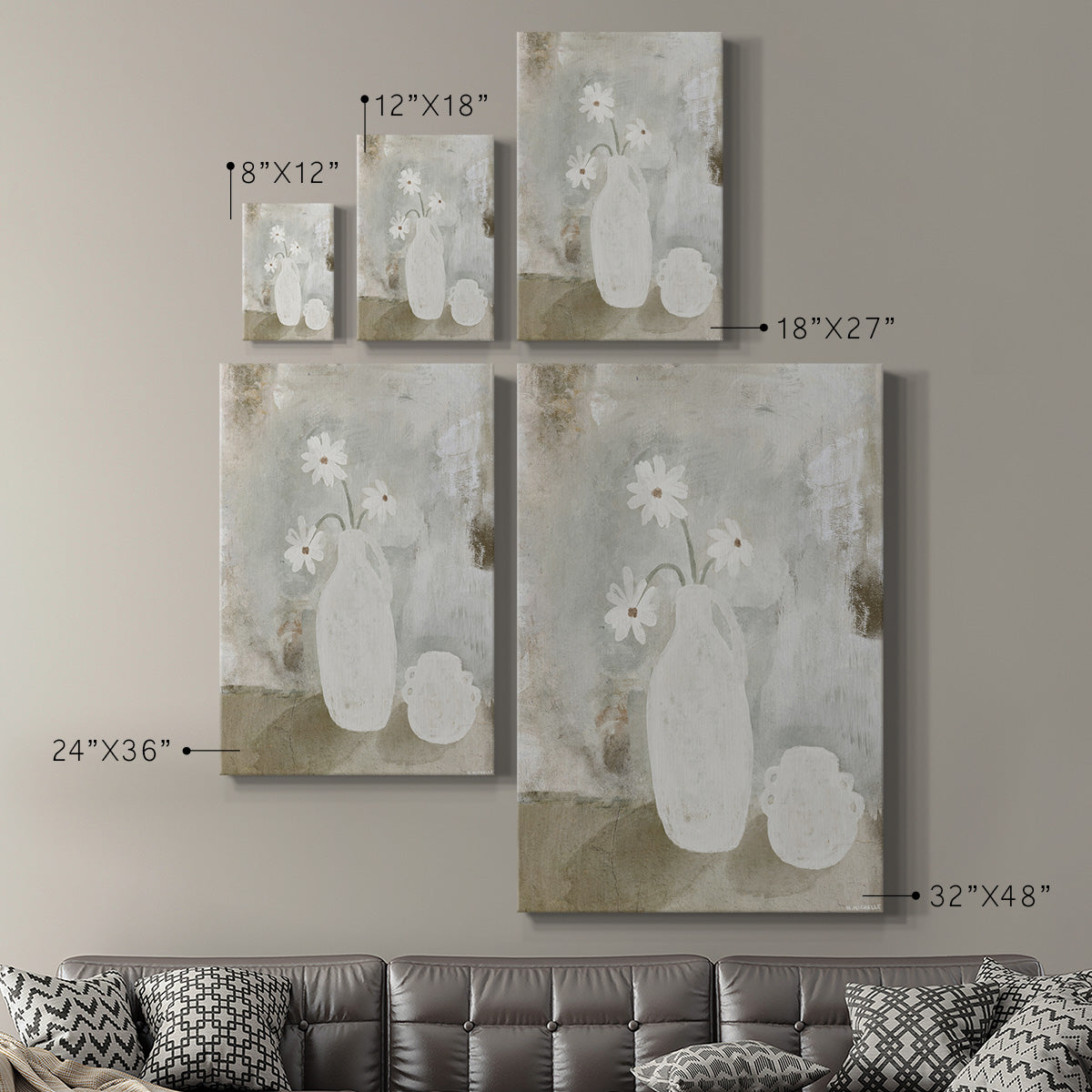 Sunday Blooms - Canvas Art Print