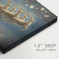 Dusk of Pale Winter Sleigh - Canvas Art Print